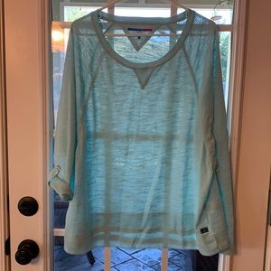 Tommy Hilfiger light blue/green shirt. New without tags.